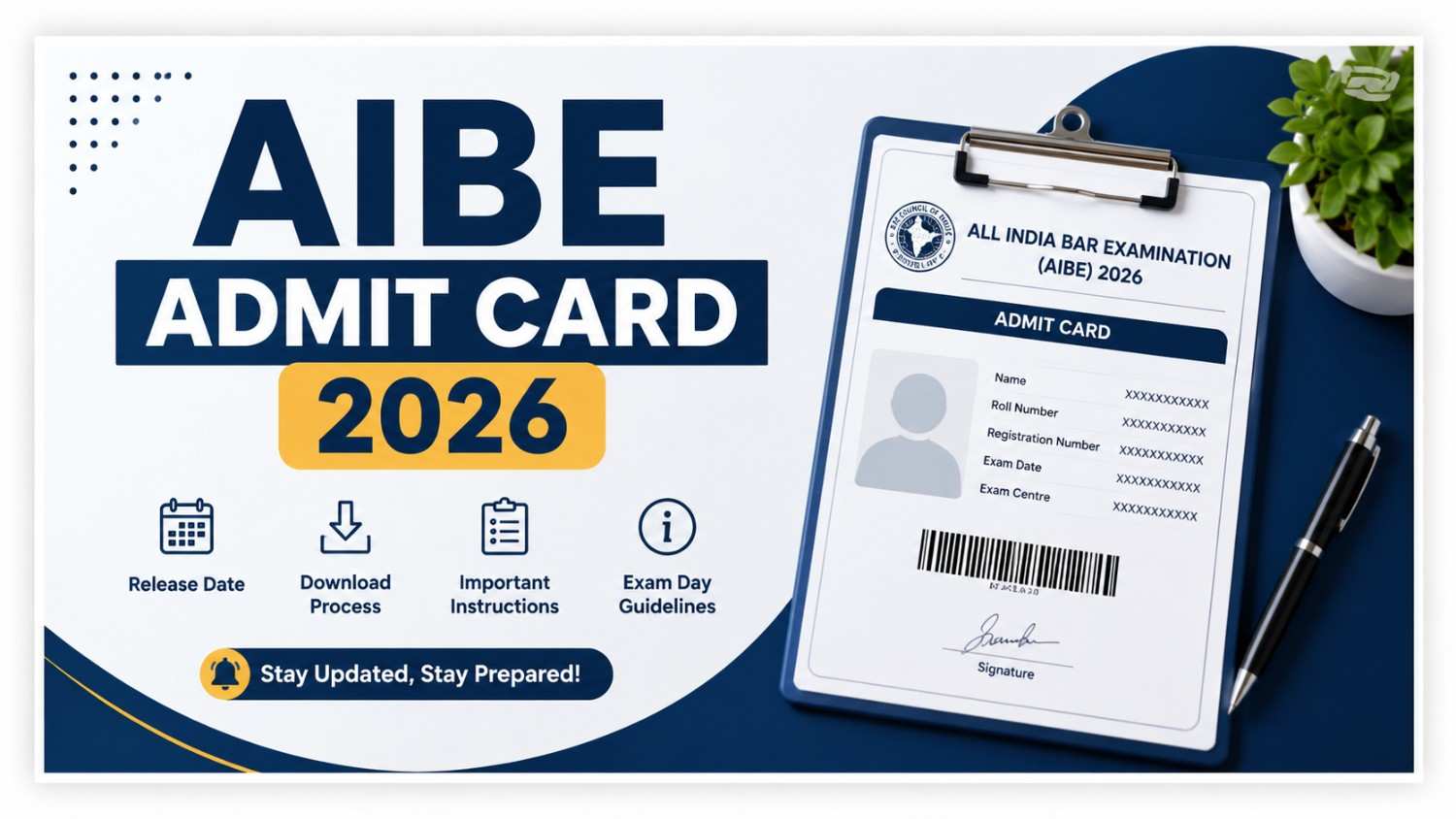 AIBE Admit Card 2026