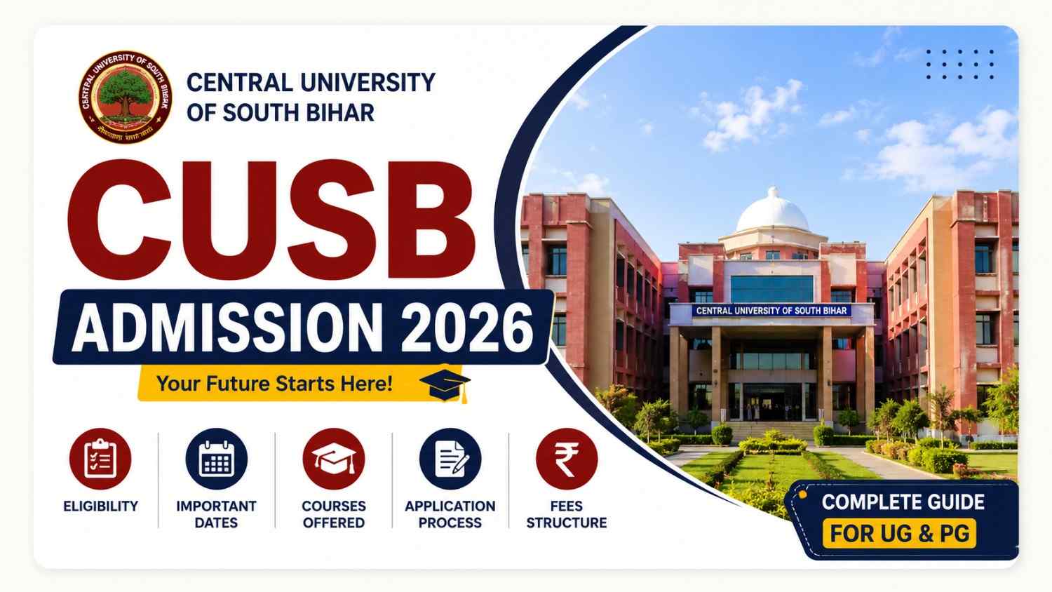 CUSB Admission 2026