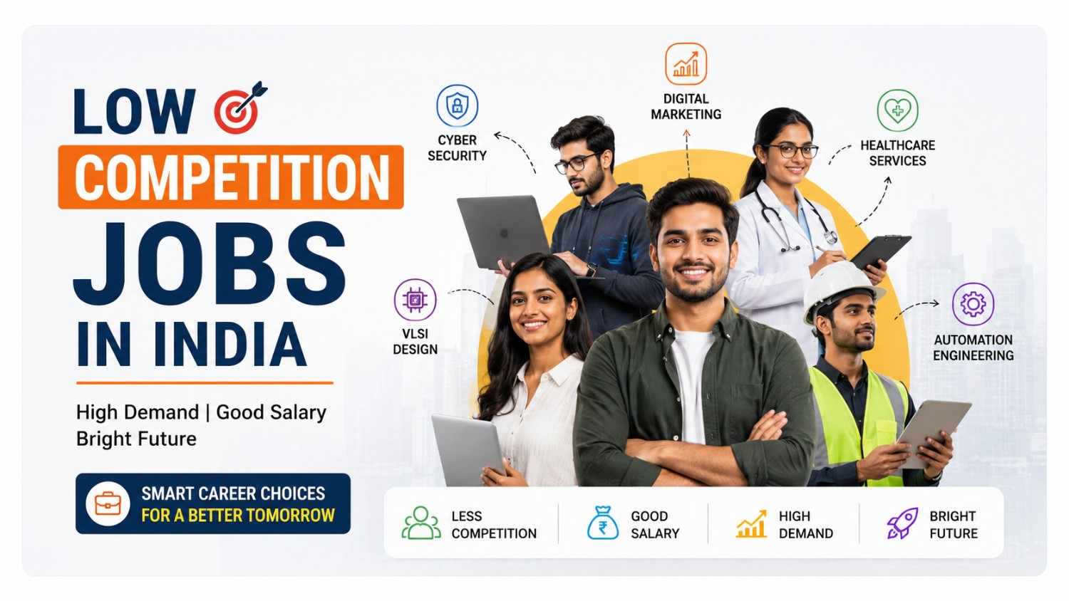 Low Competition Jobs in India