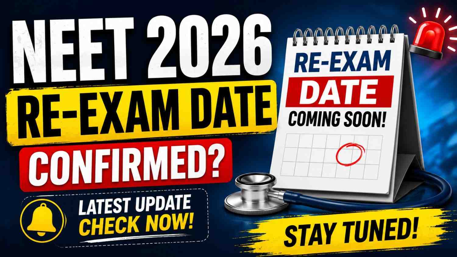 NEET 2026 Re-Exam Date