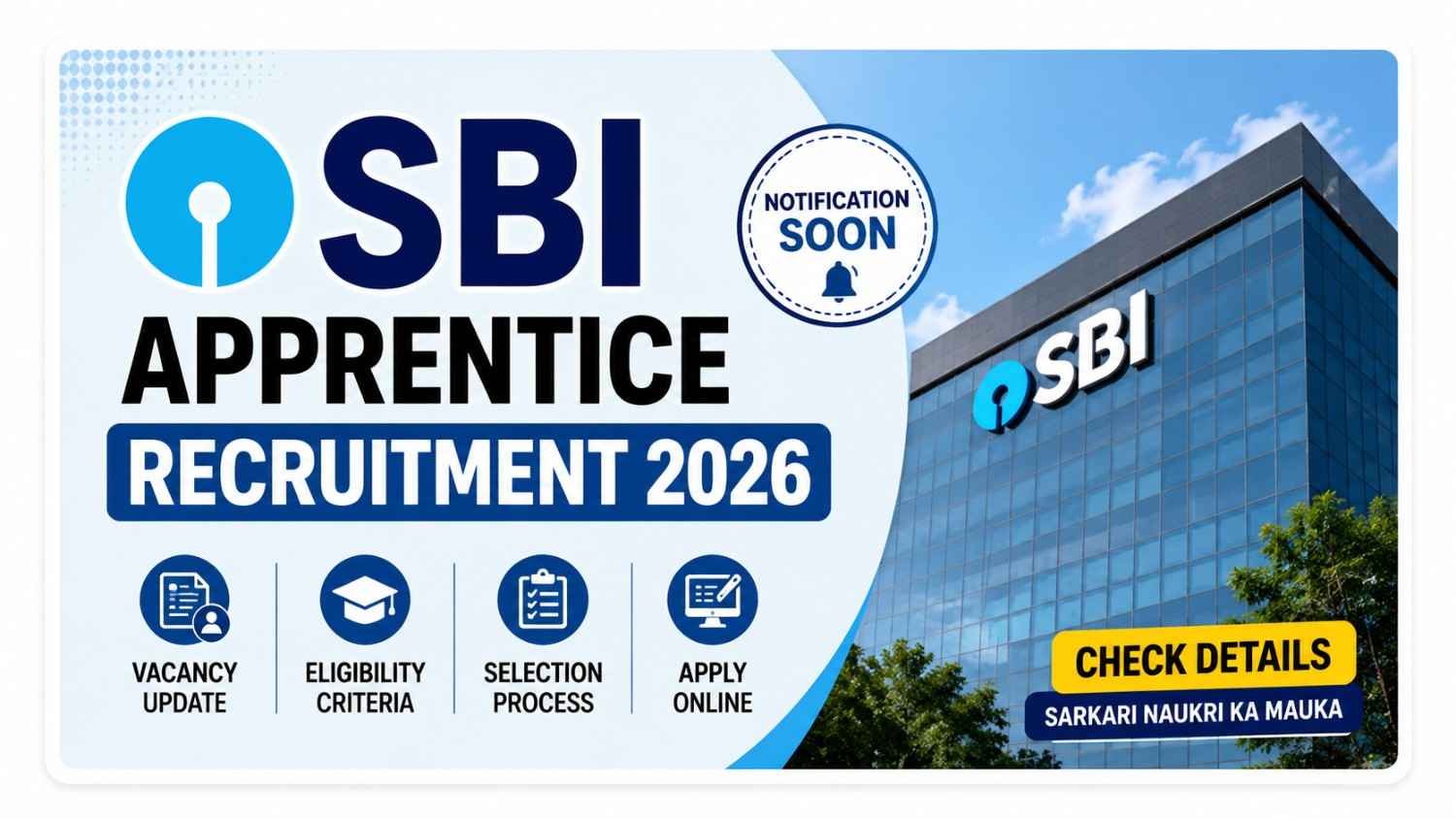 SBI Apprentice Recruitment 2026